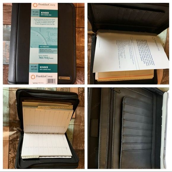 Franklin Covey Office Franklin Covey Binder With Starter Pack 5 2 X